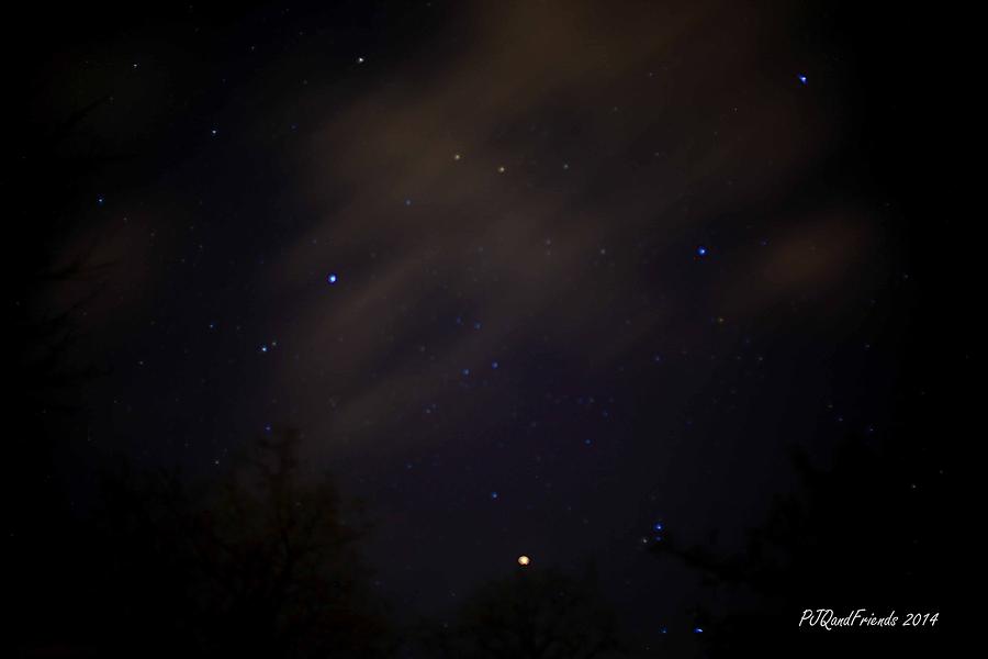 Stars Planets Clouds Photograph by PJQandFriends Photography