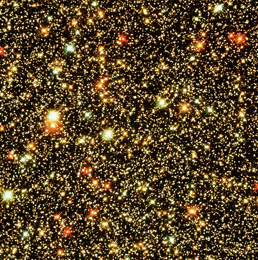 Stars Towards The Galaxy Centre Photograph by Nasaesastscihubble Heritage Team