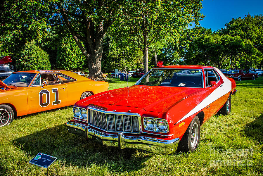 Starsky and Hutch Ford Gran Torino Photograph by Grace Grogan
