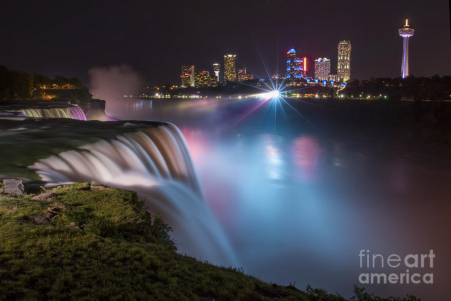 Waterfall Photograph - Starstruck by Evelina Kremsdorf