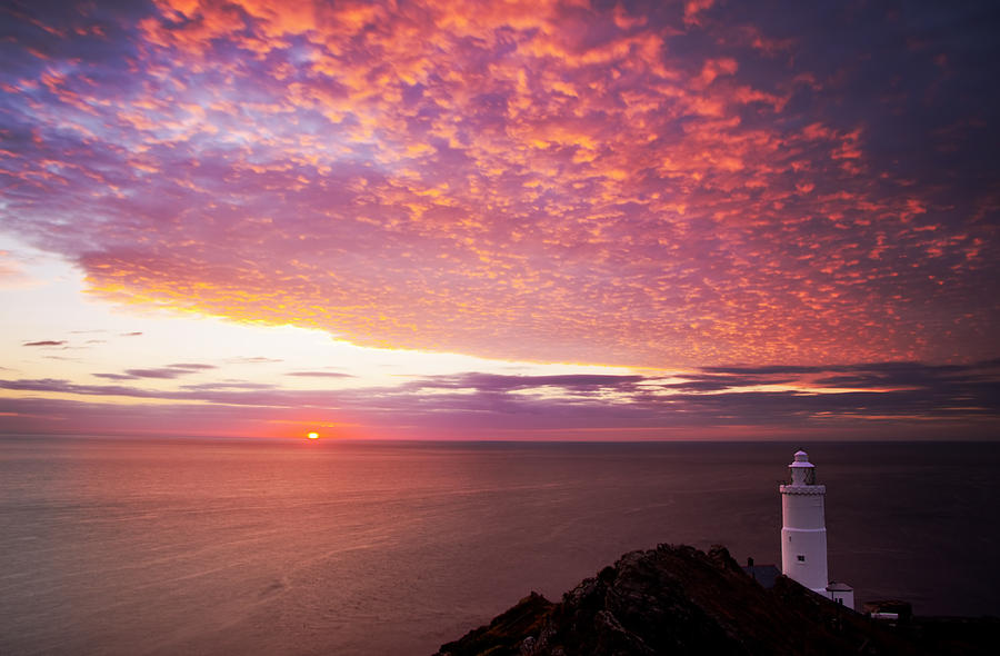 Start Point Lighthouse Photograph by Pete Hemington