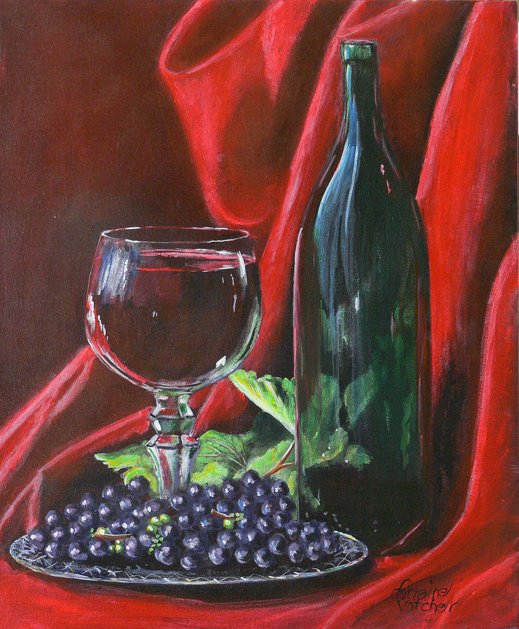 Start to Tasty Finish Painting by Lorraine Vatcher - Fine Art America