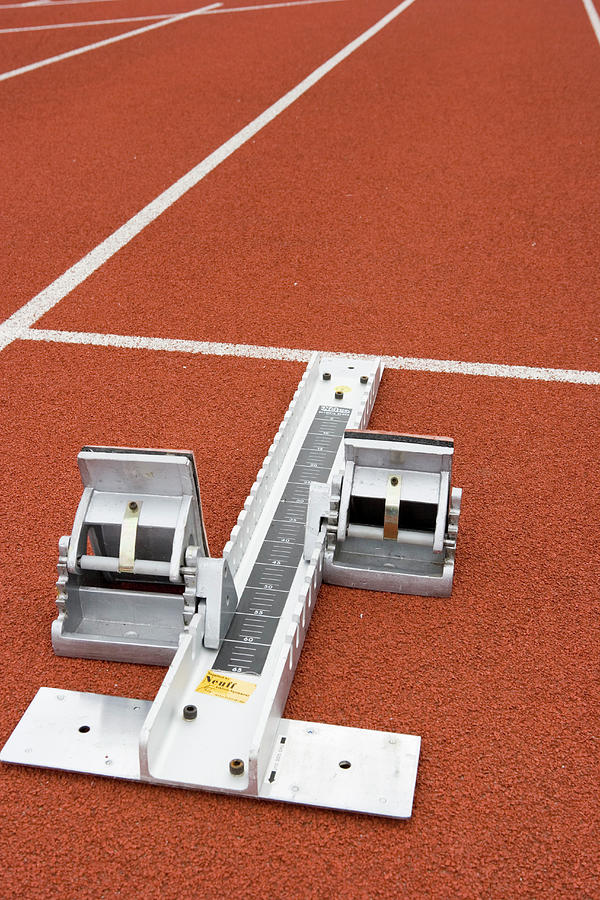 Starting Blocks Photograph by Gustoimages/science Photo Library
