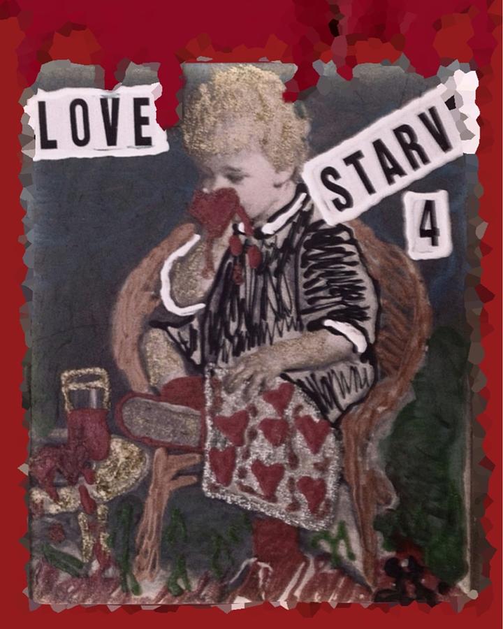 Starved for Love Digital Art by Lisa Piper