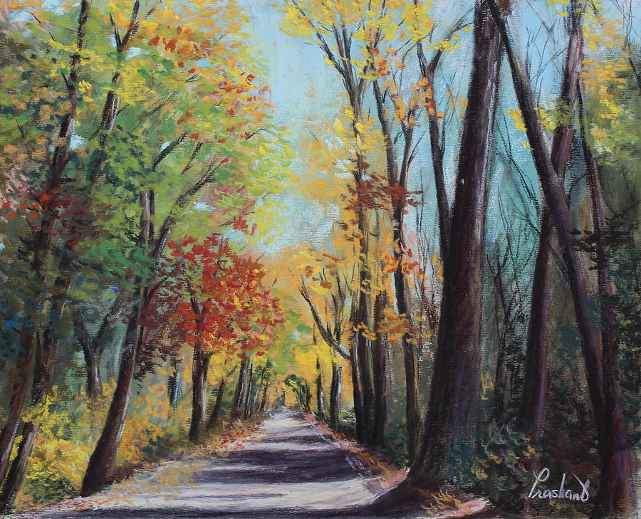 Starved Rock Park - Autumn Colors Painting By Prashant Shah 