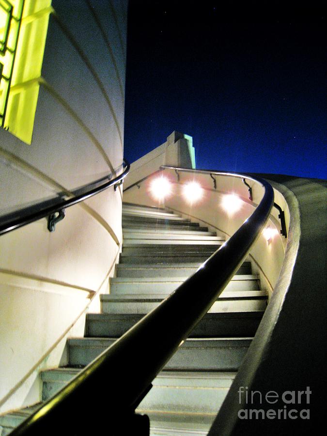 Starway Stairs Griffith Observatory Photograph by John King I I I