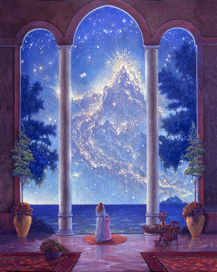 Starway to Heaven Painting by Michael Z Tyree - Fine Art America