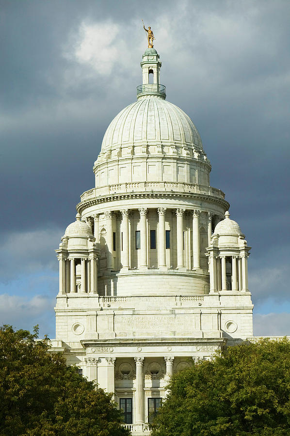 State Capital Building Of Providence Photograph by Panoramic Images