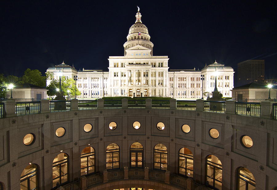 State Capitol Building of Texas I Photograph by John Babis