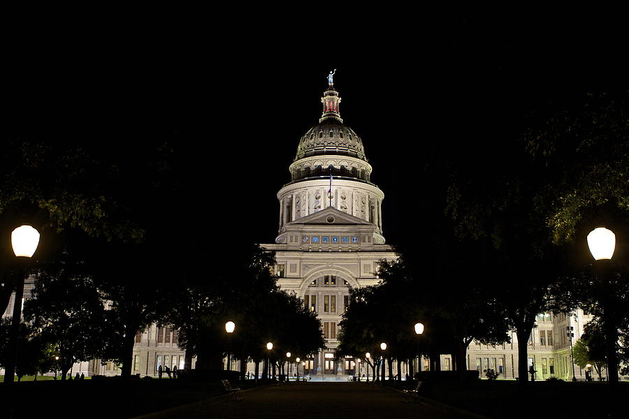 State Capitol Building of Texas II Photograph by John Babis