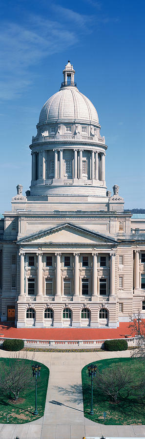 Architecture Photograph - State Capitol Of Kentucky, Frankfort by Panoramic Images