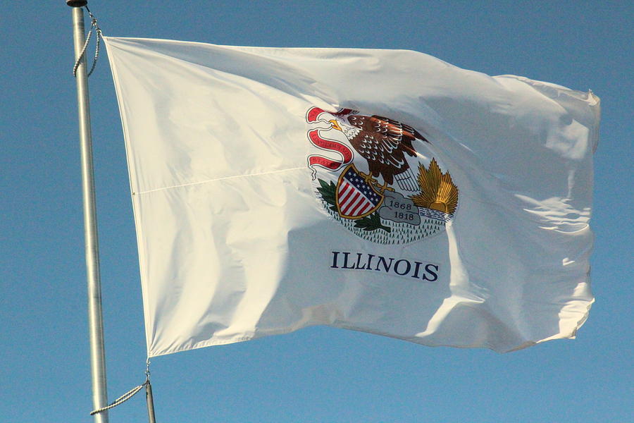 state-flag-of-illinois-photograph-by-rosanne-jordan-fine-art-america