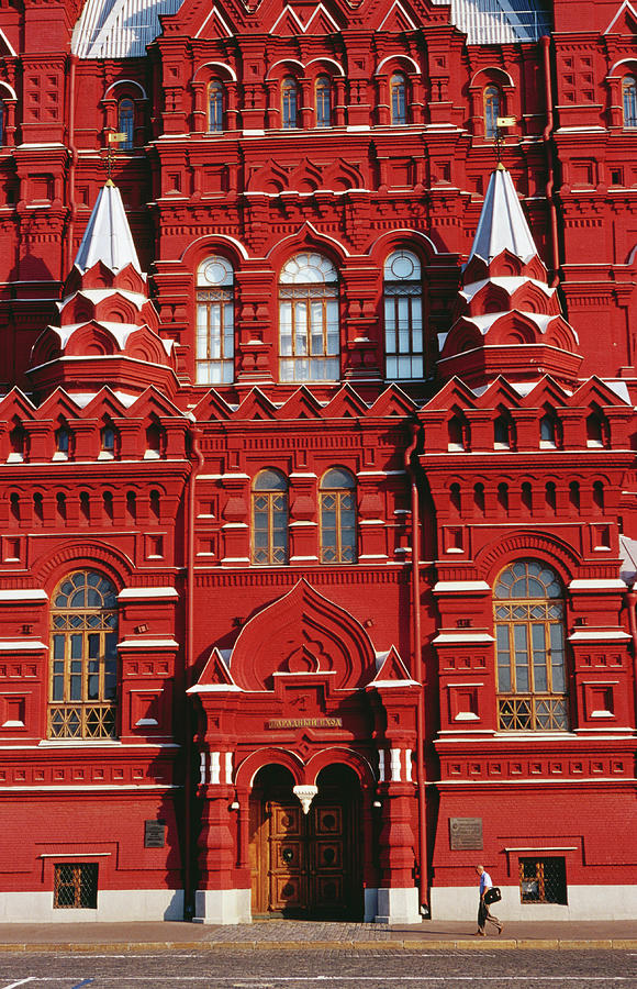Moscow Photograph - State History Museum On Red Square by Richard Ianson