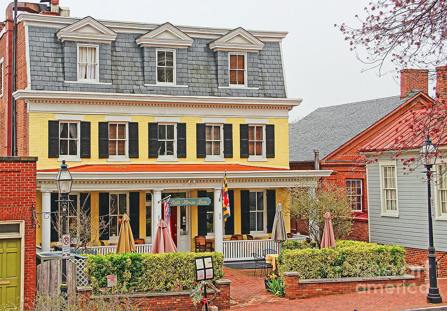 State House Inn in Annapolis  1209 Photograph by Jack Schultz
