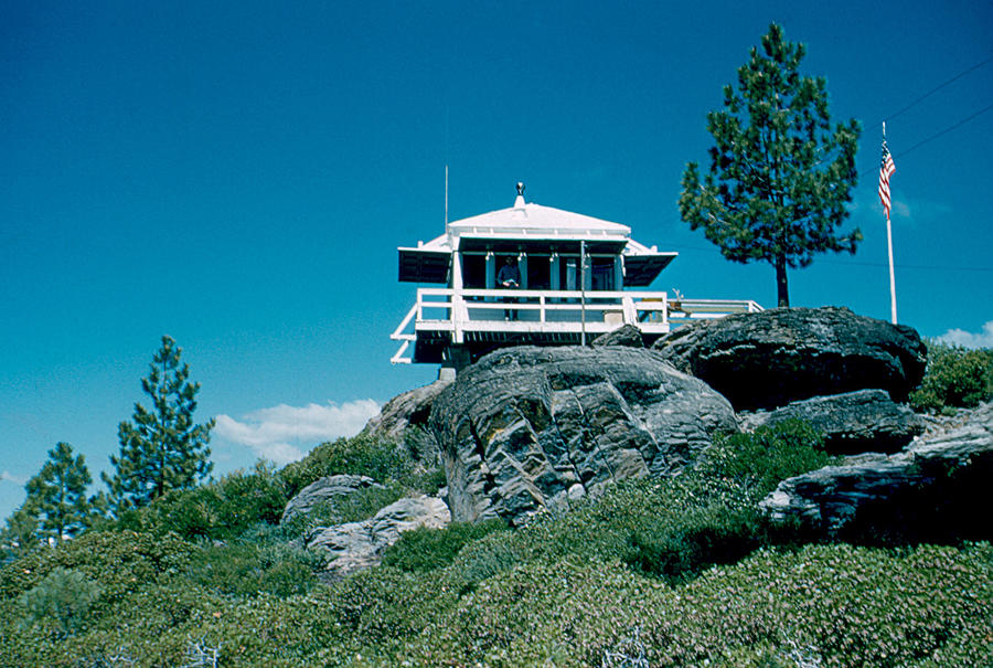 Lookout Photograph - State Line Lookout 1956 3 by Cumberland Warden