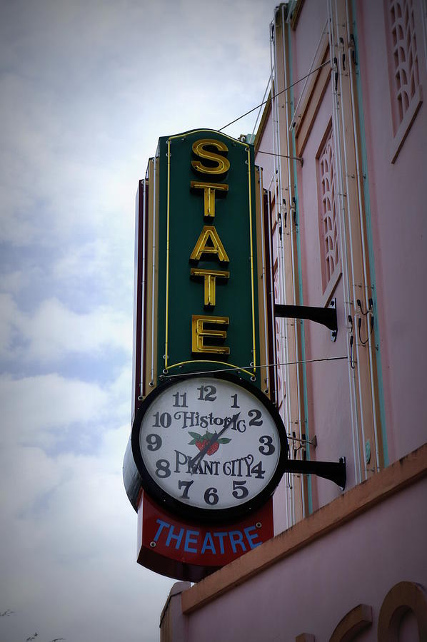 State Theatre Sign Photograph by Laurie Perry