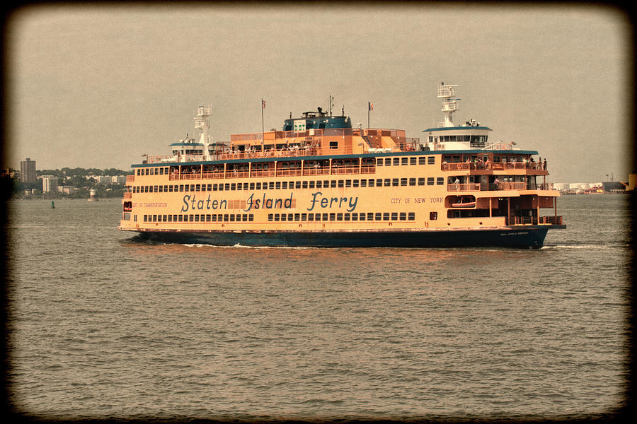 Staten Island Ferry Photograph by Jonathan Davison