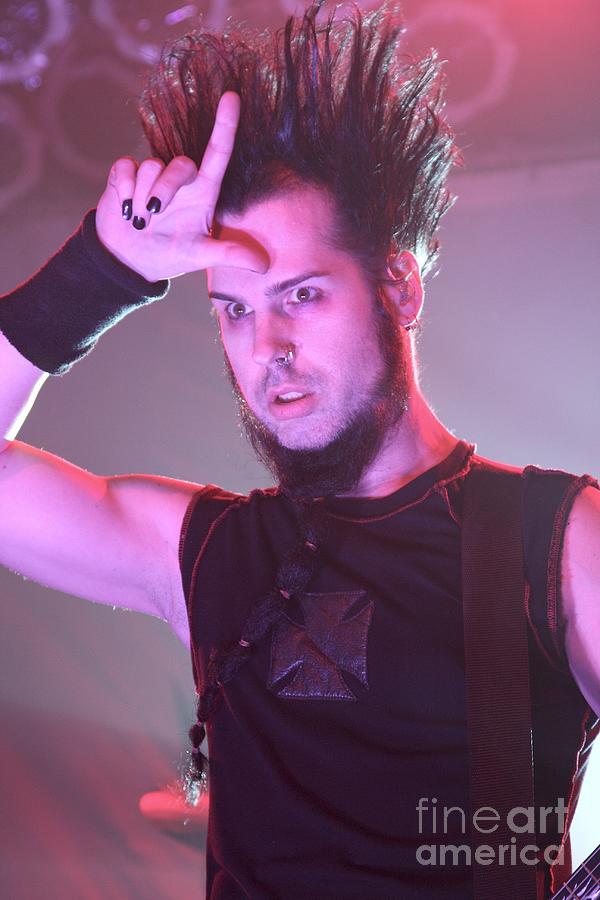 Wayne Static - Static X #4 Photograph by Concert Photos - Pixels