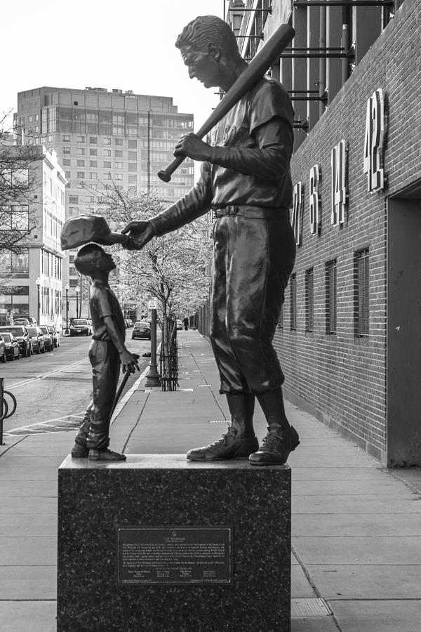 Statue at Fenway Photograph by John McGraw