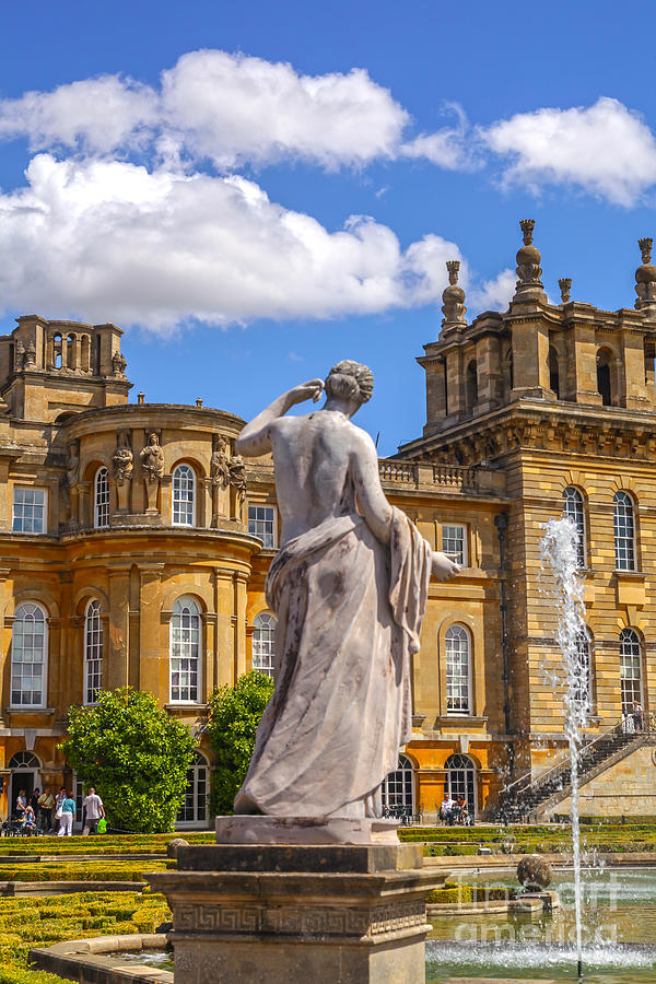 Statue at the grounds of Blenheim Palace Photograph by Patricia Hofmeester