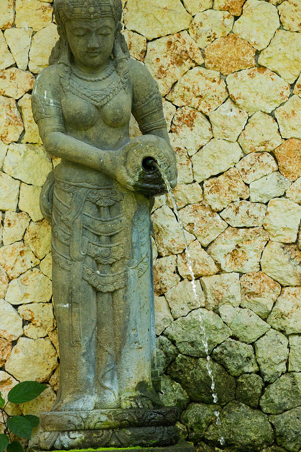 Statue - Bali Photograph by Matthew Onheiber