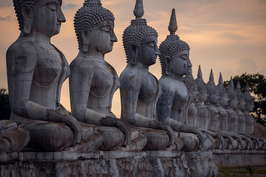 Statue buddha image in Nakorn Si Thammarat, Thailand. Photograph by IronHeart