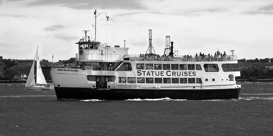 Statue Of Liberty Cruise Photograph - Statue Cruise by Jatin Thakkar