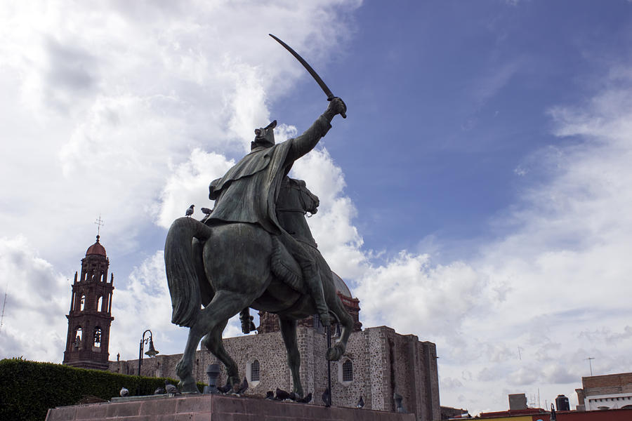Statue Ignasiuis De Allende 3 Photograph