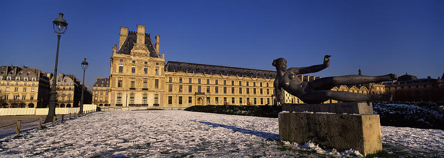Statue In Front Of A Palace, Tuileries Photograph by Panoramic Images