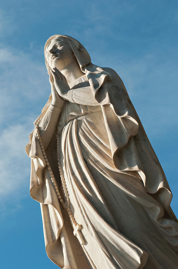 Statue Madonna Di Lourdes Photograph by Driendl Group