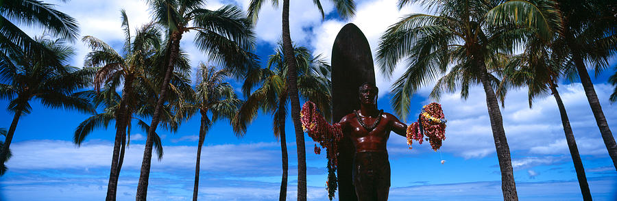 Statue Of Duke Kahanamoku, Duke Photograph by Panoramic Images