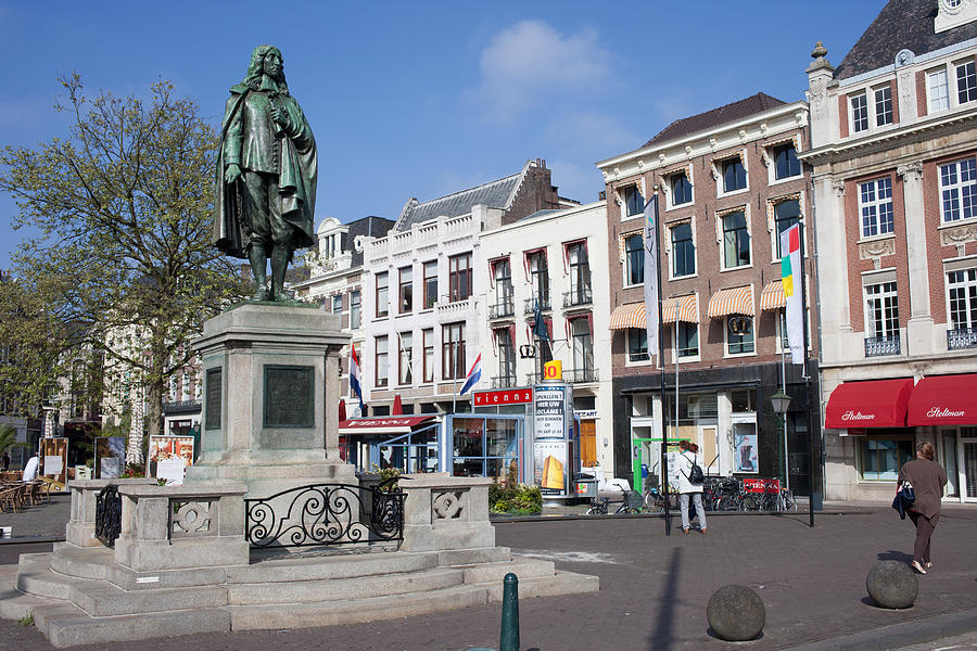 Statue of Johan de Witt on Plaats in Den Haag Photograph by Artur Bogacki