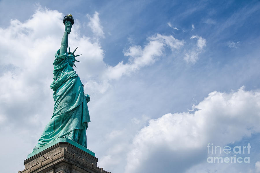 Statue of Liberty 1 Photograph by Oscar Gutierrez