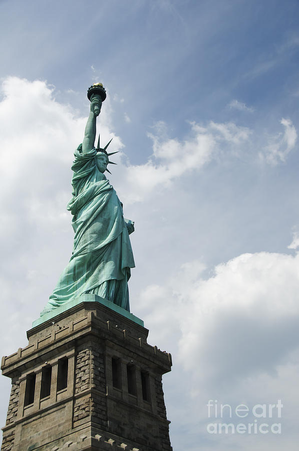 Statue of Liberty 2 Photograph by Oscar Gutierrez