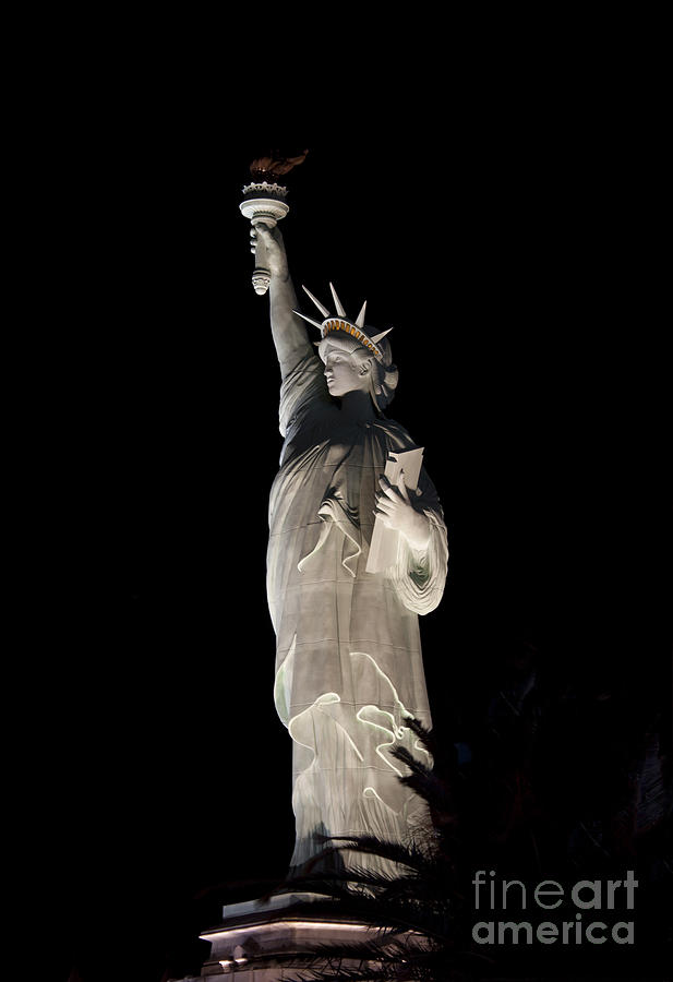 Statue of Liberty After Midnight Photograph by Ivete Basso Photography