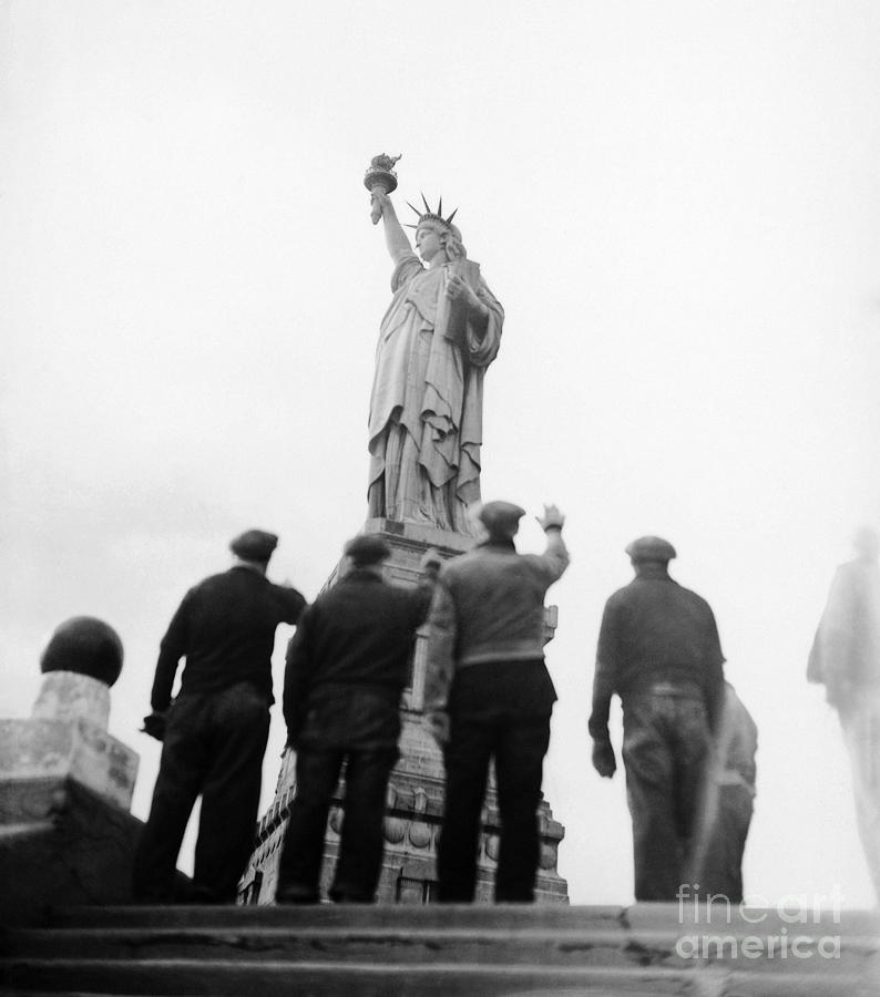 STATUE OF LIBERTY, c1938 Photograph by Granger