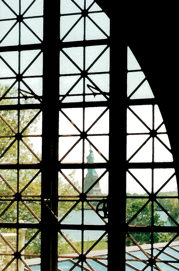 Statue of Liberty from Ellis Island Photograph by Patricia Januszkiewicz