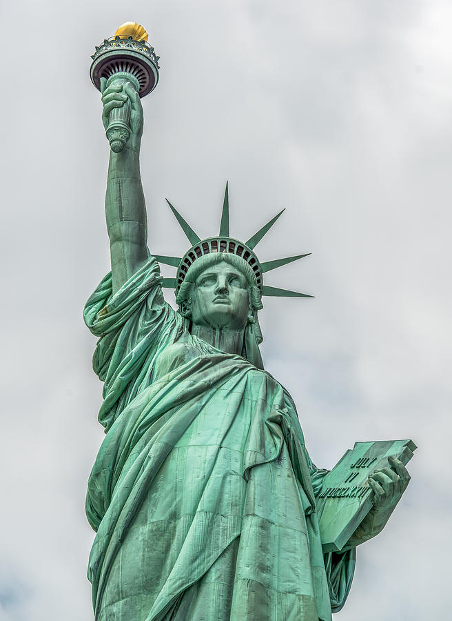 Statue Of Liberty Photograph - Statue Of Liberty  #2 by Kirit Prajapati
