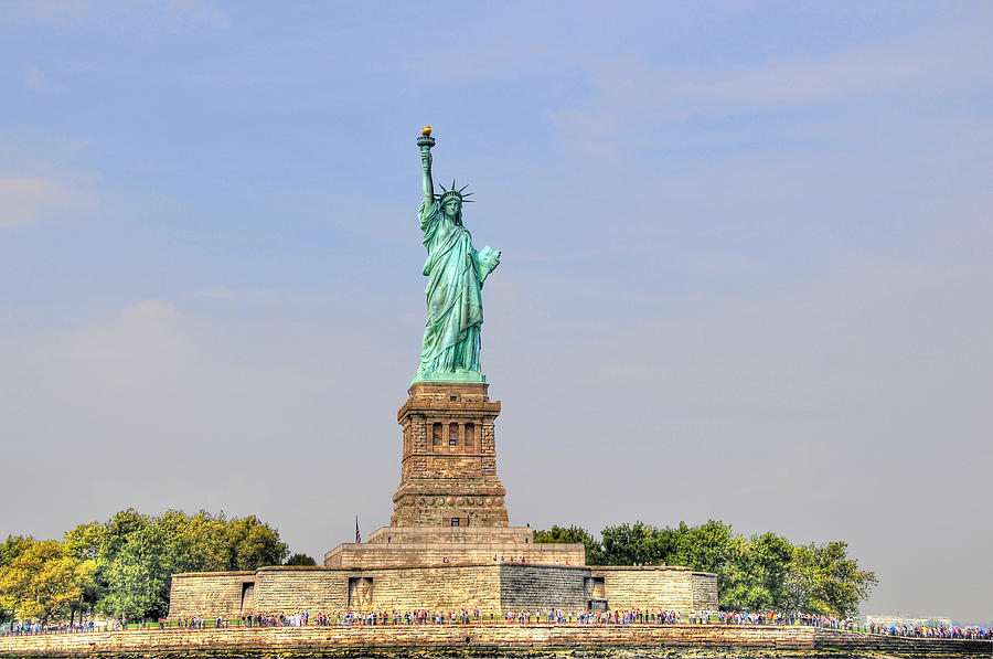 Statue Of Liberty Macro View Photograph