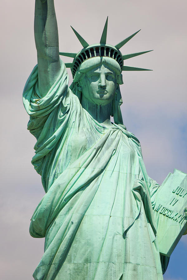 Statue Of Liberty, New York, USA Photograph by Peter Adams - Fine Art ...