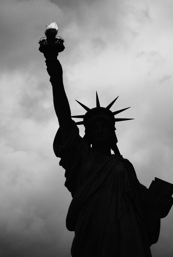 Statue Of Liberty Silhouette Photograph