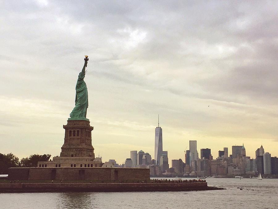 Statue Of Liberty With Manhattan Photograph by Christian Irizarry / Eyeem Statue Of Liberty With Manhattan Photograph by Christian Irizarry / Eyeem