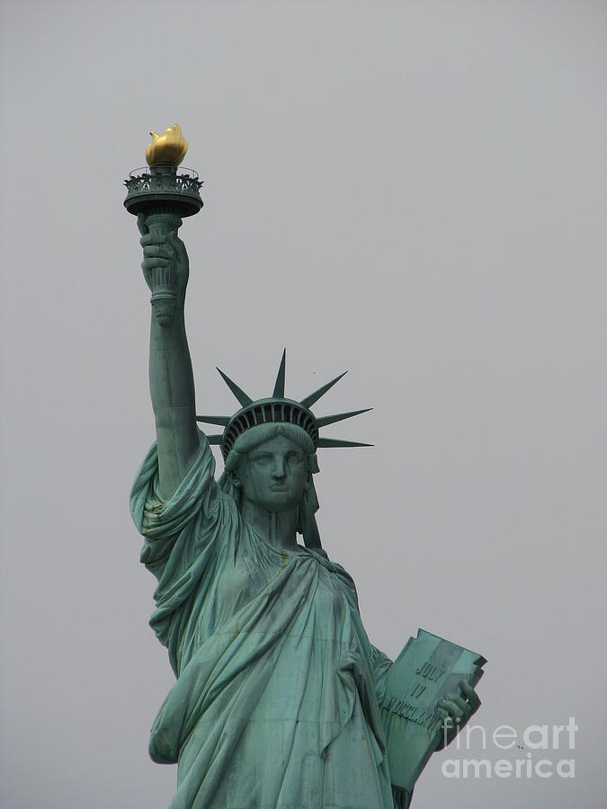 Statue of Liberty Photograph by Zori Minkova - Fine Art America