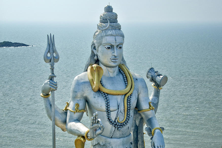 Statue of Lord Shiva Photograph by Vinod Kumar M