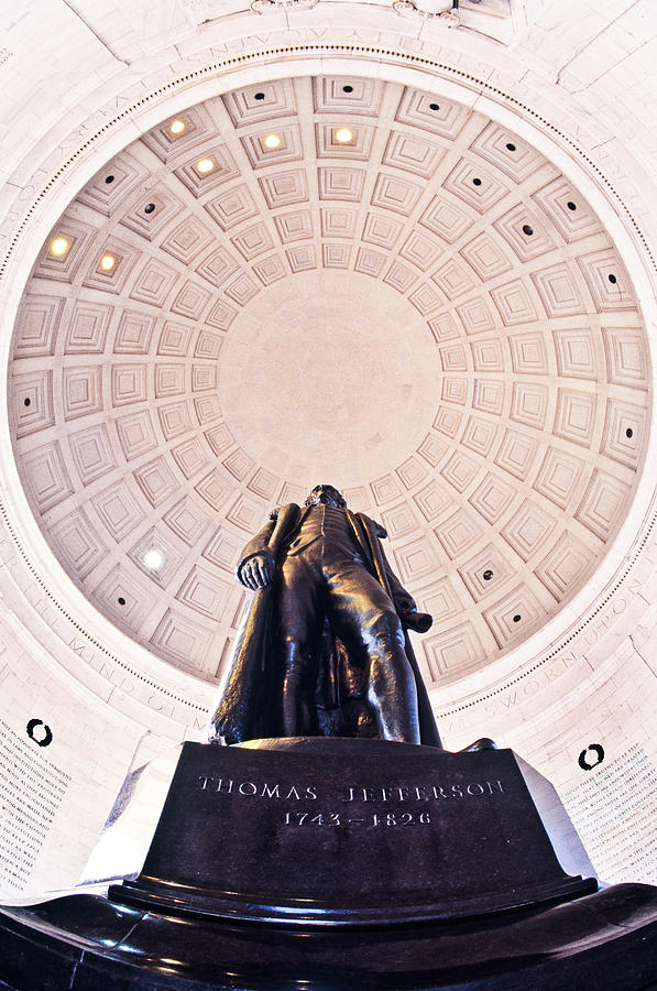 Statue Of Thomas Jefferson Photograph by Panoramic Images