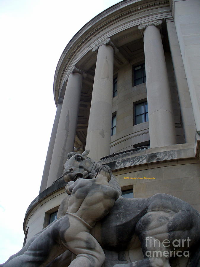 Statue Outside of Federal Trade Commission Photograph by Lingfai Leung