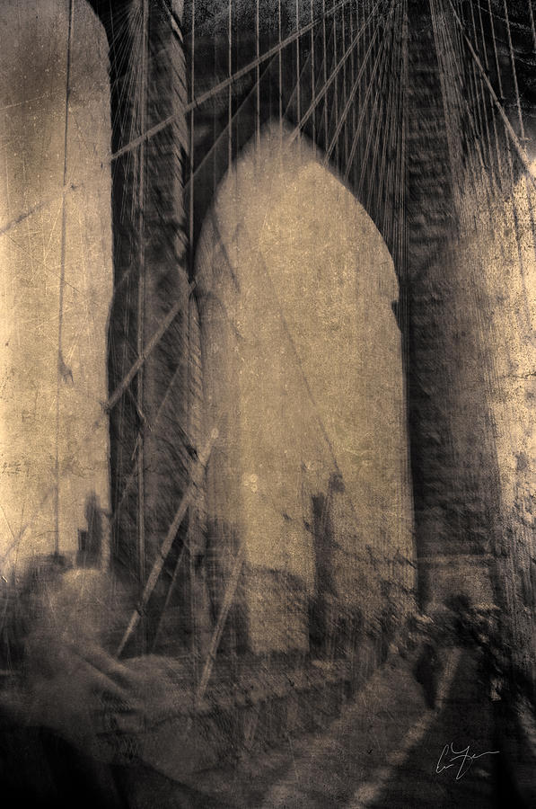Brooklyn Bridge Photograph - Heading to Kings County by Eric Ferrar