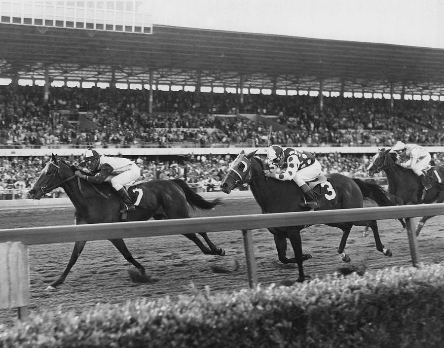 Stealaway Horse Racing Vintage Photograph by Retro Images Archive