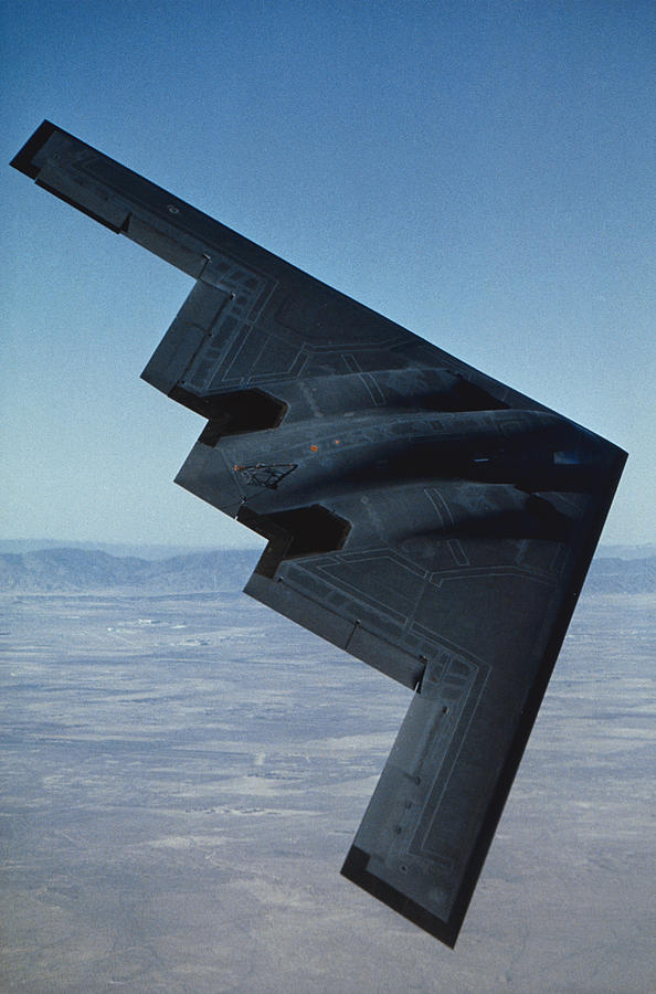 Stealth Bomber in Flight Photograph by Stocktrek