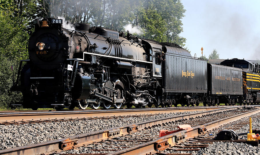 Steam Engine 765 Photograph by David Dufresne